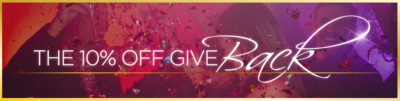 10% Off Giveback