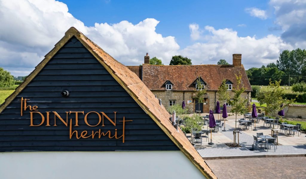 Dinton Logo Arial Shot
